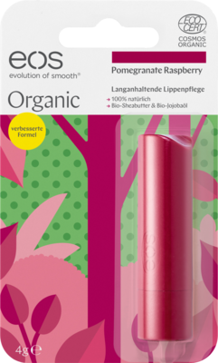 EOS Organic Lip Balm pomegranate raspberry Stick